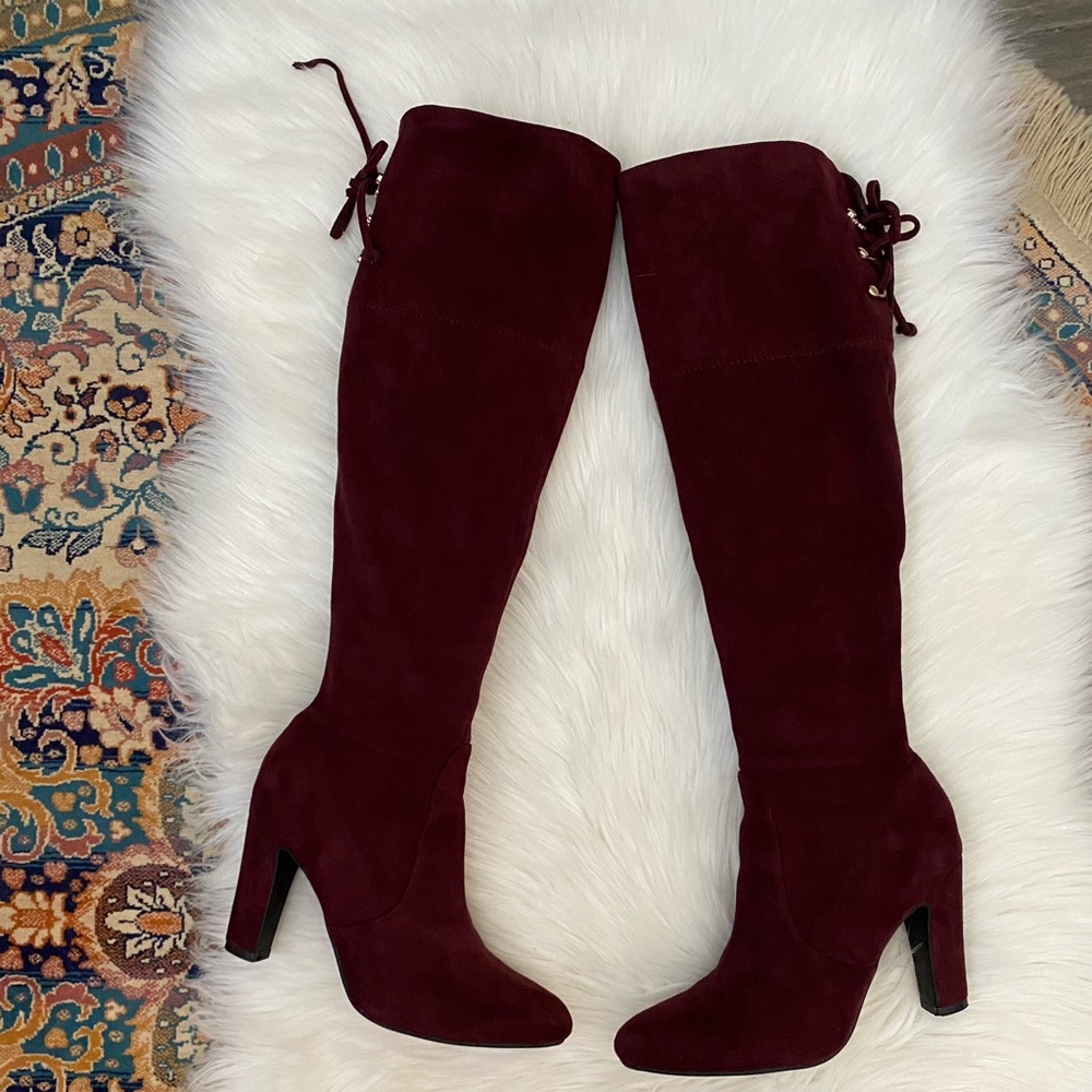 Unidas: Burgundy Boots